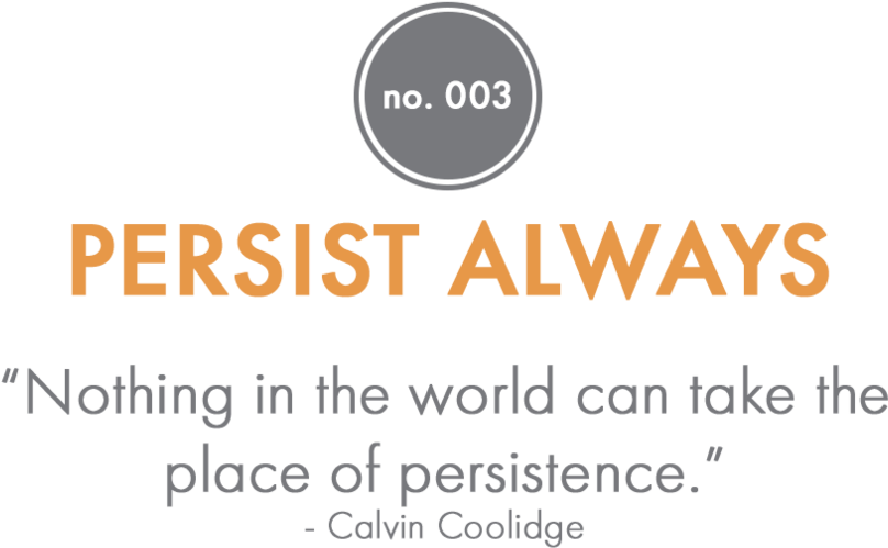 Persist Always (1000x714), Png Download