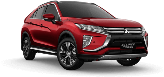 Mitsubishi Eclipse Cross 2018 Black (625x368), Png Download