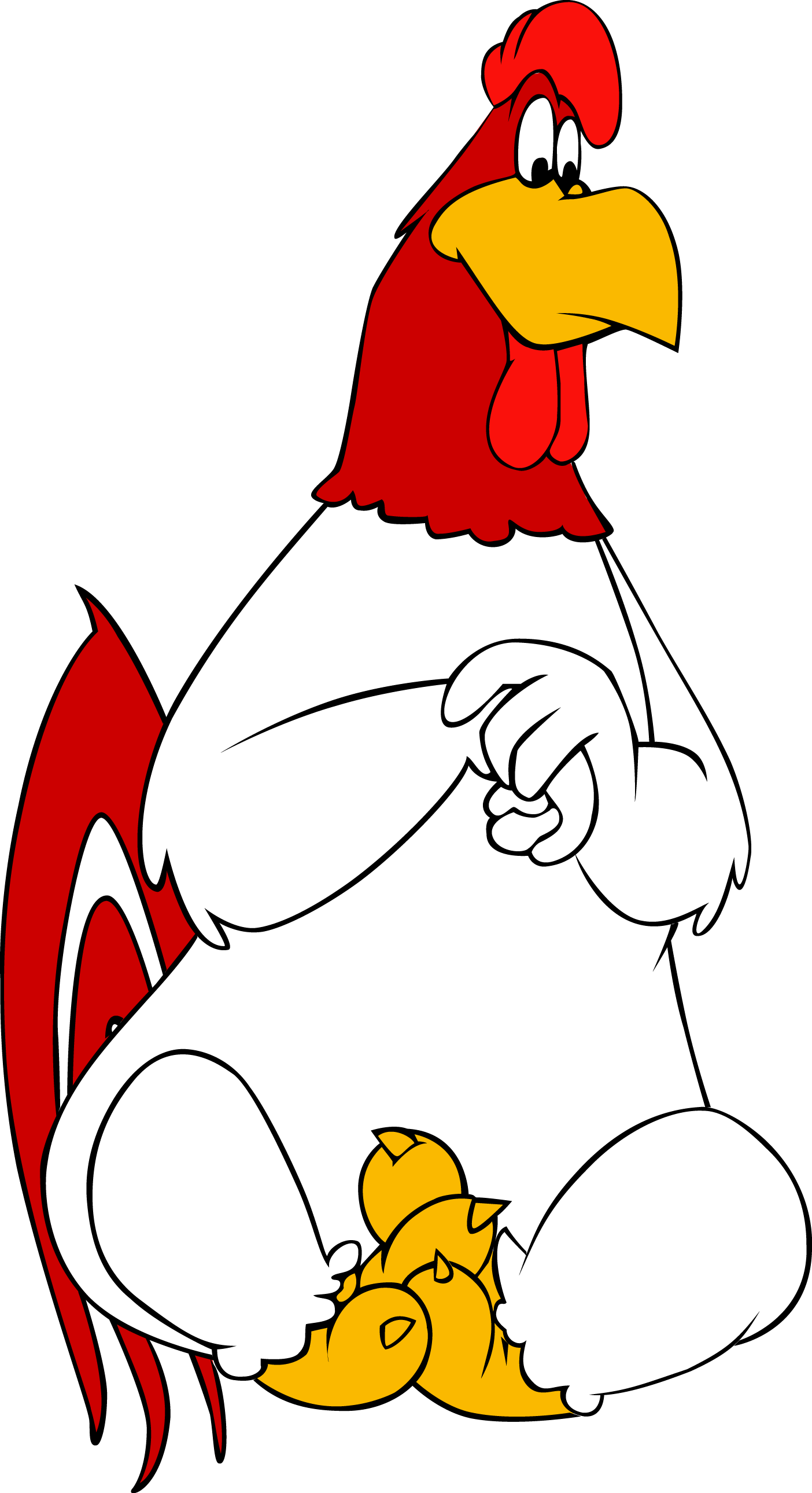 1 Orig 369 - Foghorn Leghorn (1404x2580), Png Download