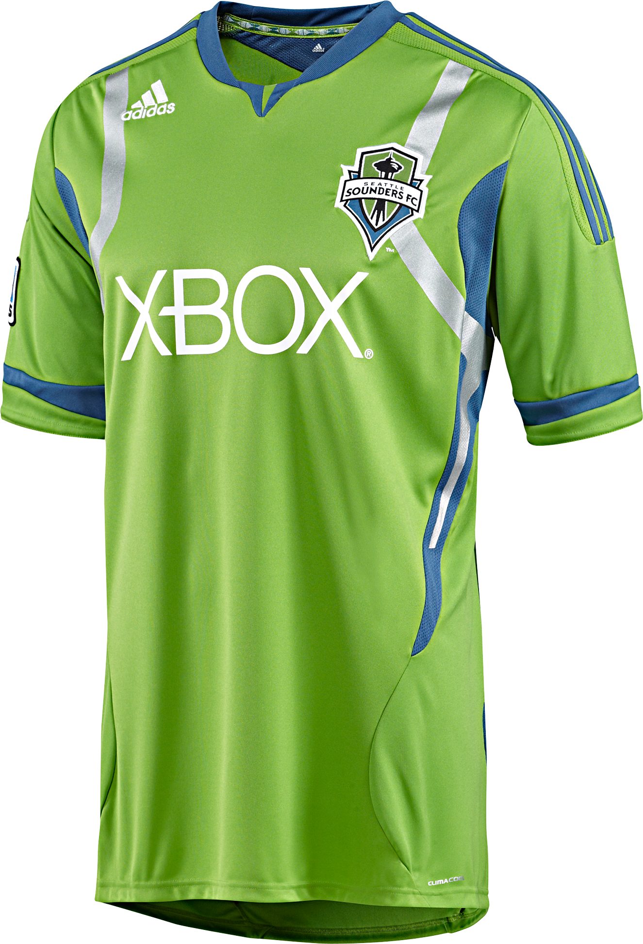 Seattle Sounders Jersey 2012 (1325x1944), Png Download