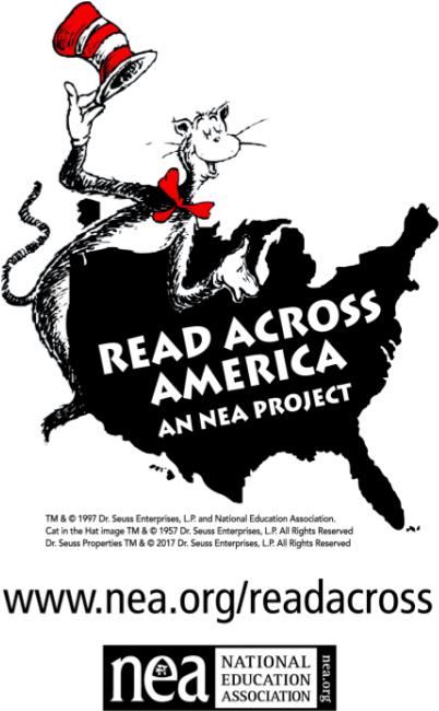 Seuss Day - Read Across America An Nea Project (900x675), Png Download