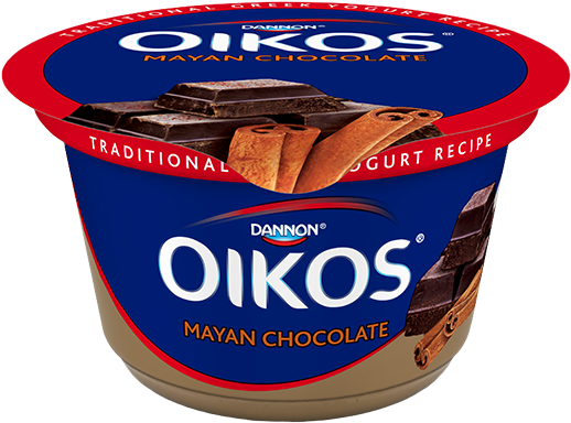 Traditional Myanchocolate Singleserve - Oikos Yogurt (517x404), Png Download