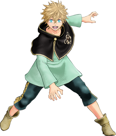 Quartet Knights - Black Clover Quartet Knights Luck (486x569), Png Download