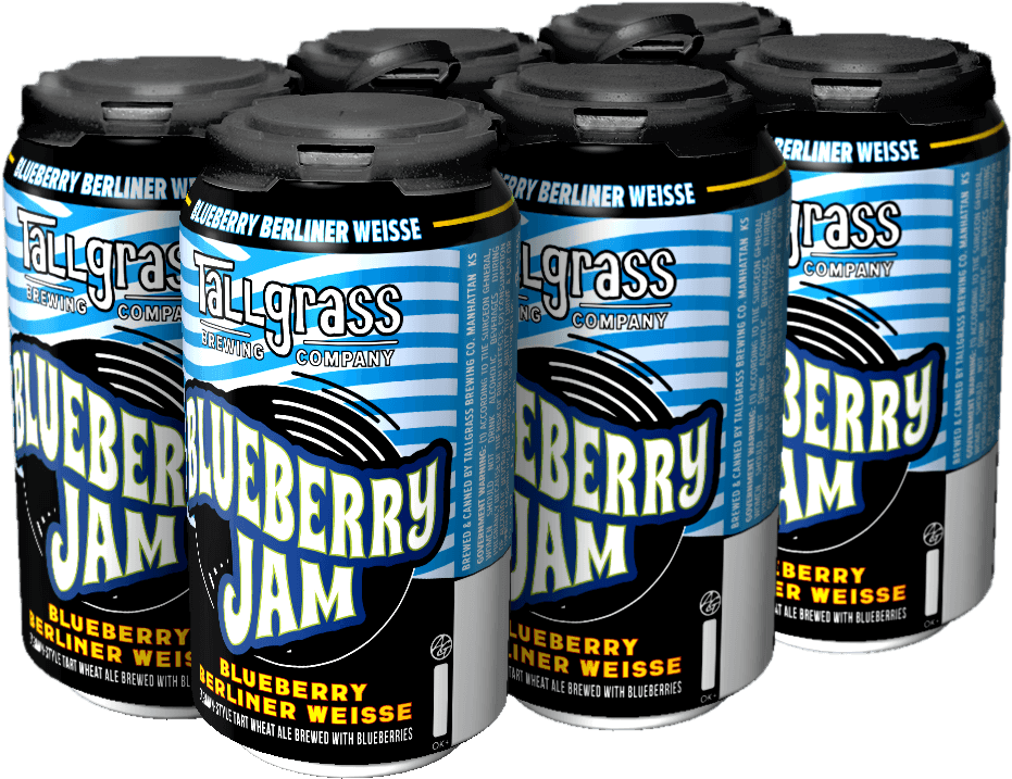 Tallgrass Blueberry Jam Single Can - Tallgrass Blueberry Jam (1056x811), Png Download