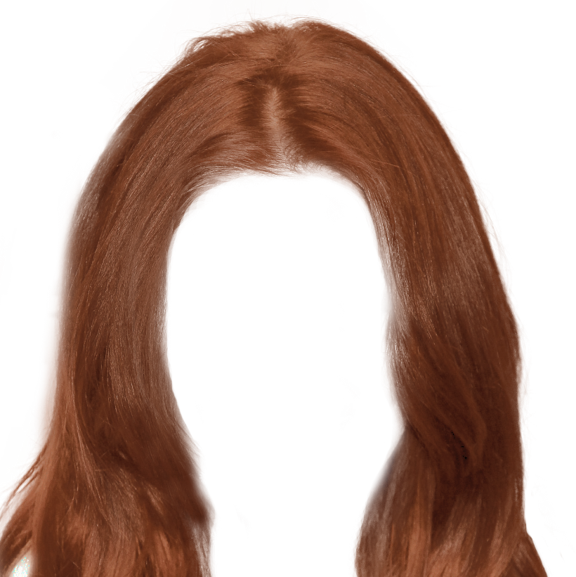 Hairstyle Color Pattern - Brown Woman Hair Png (820x821), Png Download