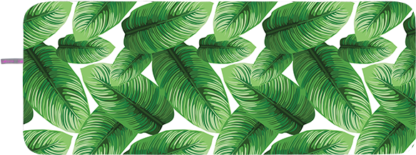 Microfibre Yoga Towel - Sabal Minor (600x600), Png Download
