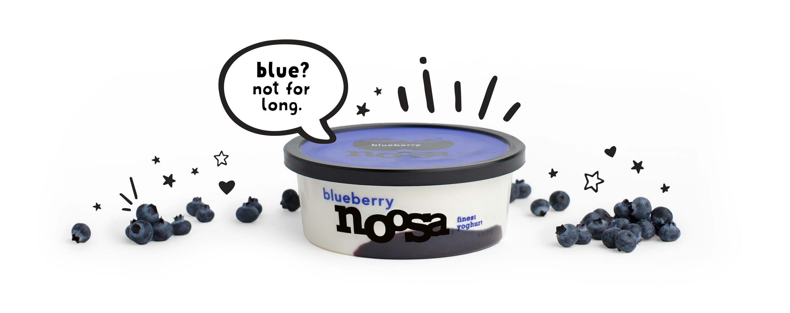 True-blue Deliciousness - Noosa Yoghurt (2560x1000), Png Download