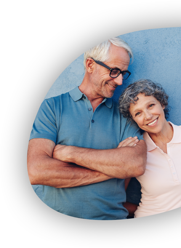 Mobius Old Couple - Family (611x837), Png Download