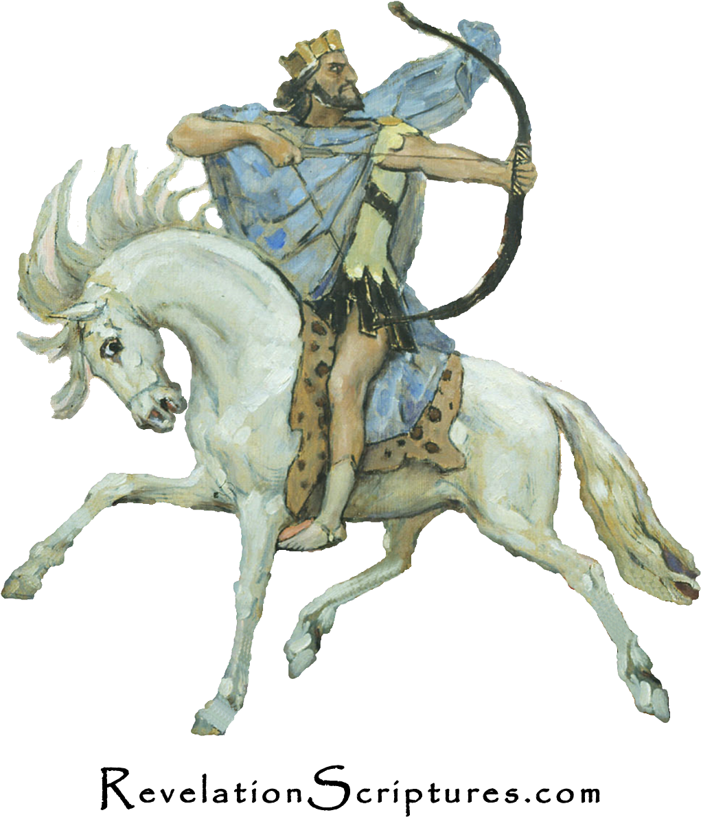 First Seal Of The Book Of Revelation - Book Of Revelation (1054x1225), Png Download