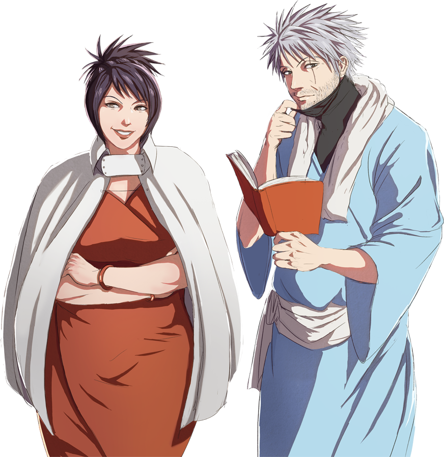 Old Couple Tldr Ramble - Fat Anko (872x897), Png Download