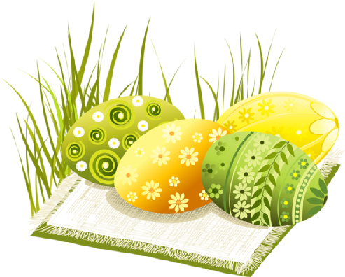 Tubes Paques - Tube Paques En Png (500x432), Png Download