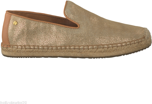 Gold Ugg Espadrilles Sandrinne Ii Metallic Women Espadrilles - Slip-on Shoe (500x500), Png Download