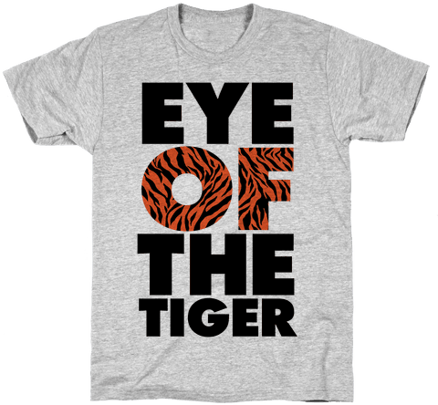 Eye Of The Tiger Mens T-shirt - Bride's Maid T Shirt (484x484), Png Download