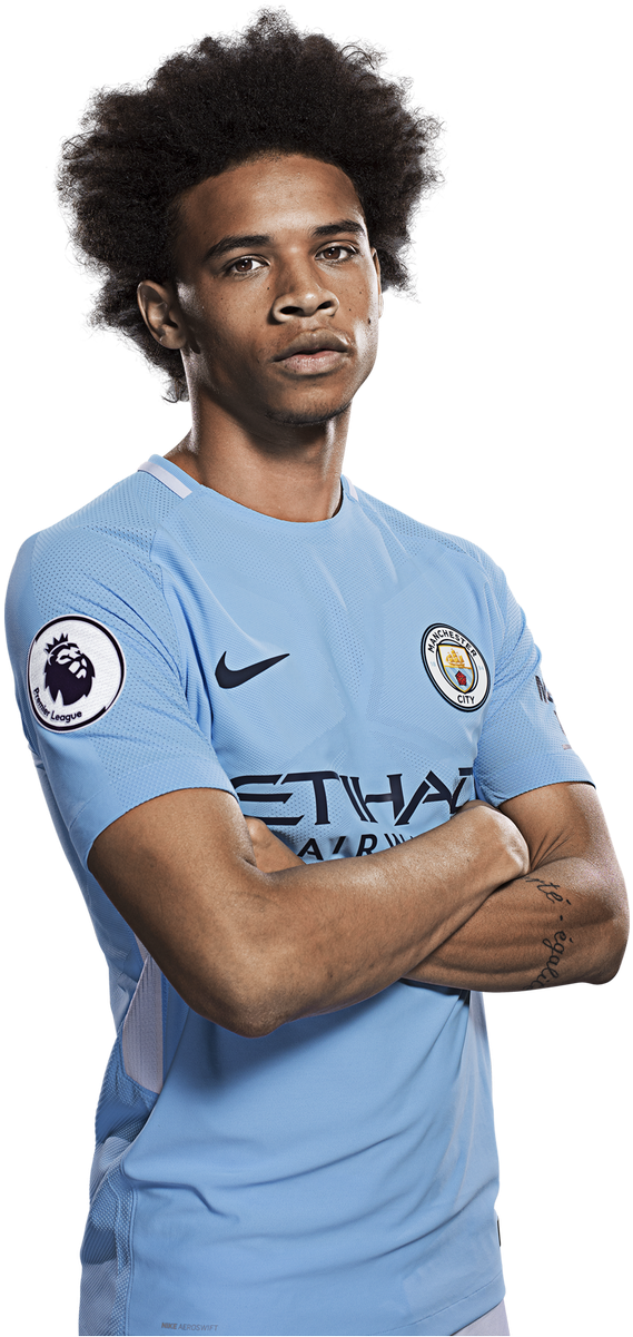 Leroy Sane Is The 3rd Man City Player To Have A Hat-trick (1200x1200), Png Download