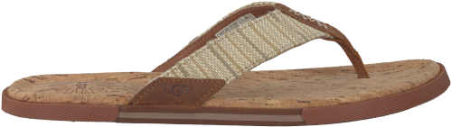 Ugg Cognac Ugg Flip Flops Braven Diego Men Flip Flops - Ugg Braven Diego Uomo Tamarind 47 (500x500), Png Download