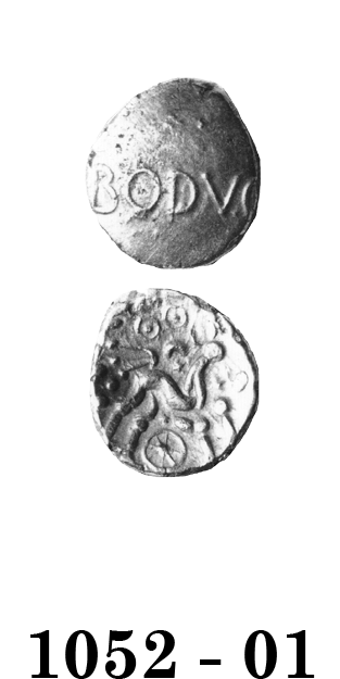 Dobunni Gold Coins Inscribed Antedrig - Sketch (313x625), Png Download