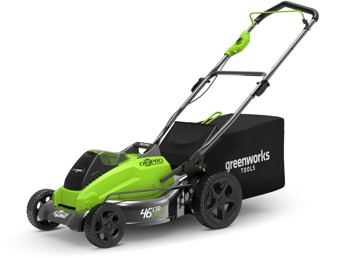 Lawn Mower - Greenworks 40v G40lm41 (1200x974), Png Download