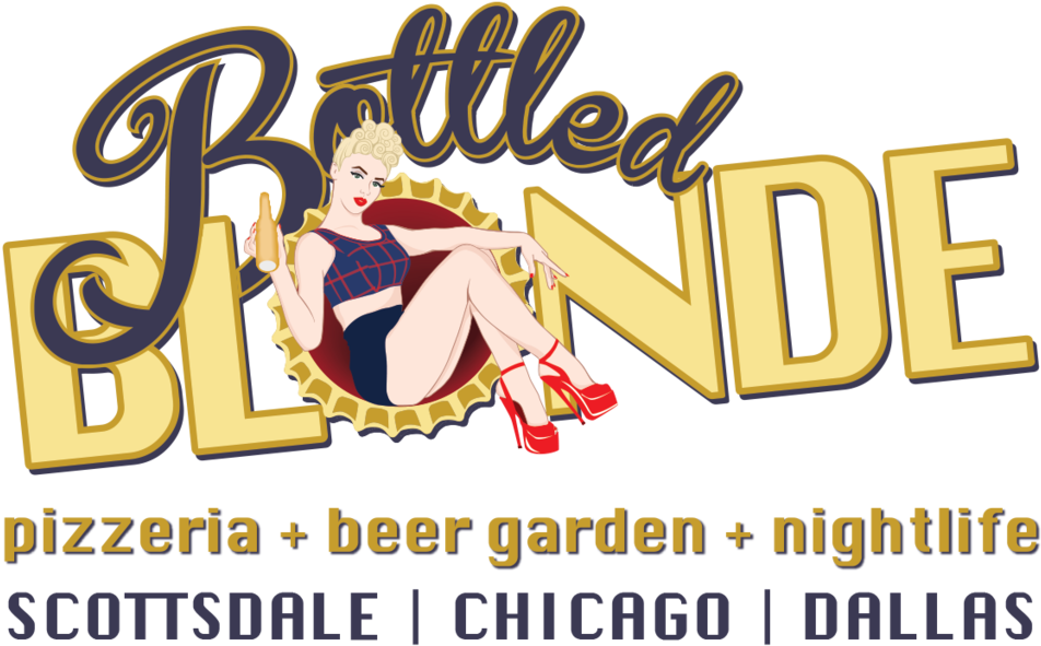 Bottled Blonde Logo1 - Bottled Blonde Logo (1000x678), Png Download