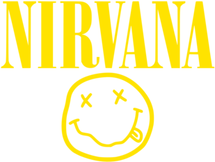 Tumblr Icon Transparent Background Download - Nirvana Logo (500x375), Png Download