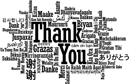 Thank-you (575x403), Png Download