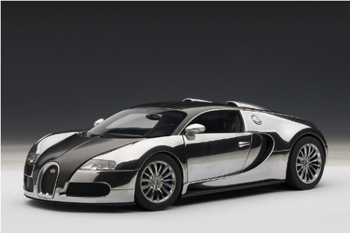 Autoart 1/18 Bugatti Veyron - Bugatti Eb 16.4 Veyron Pur Sang (500x500), Png Download