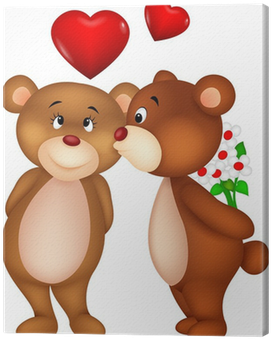 Kiss Bear (400x400), Png Download