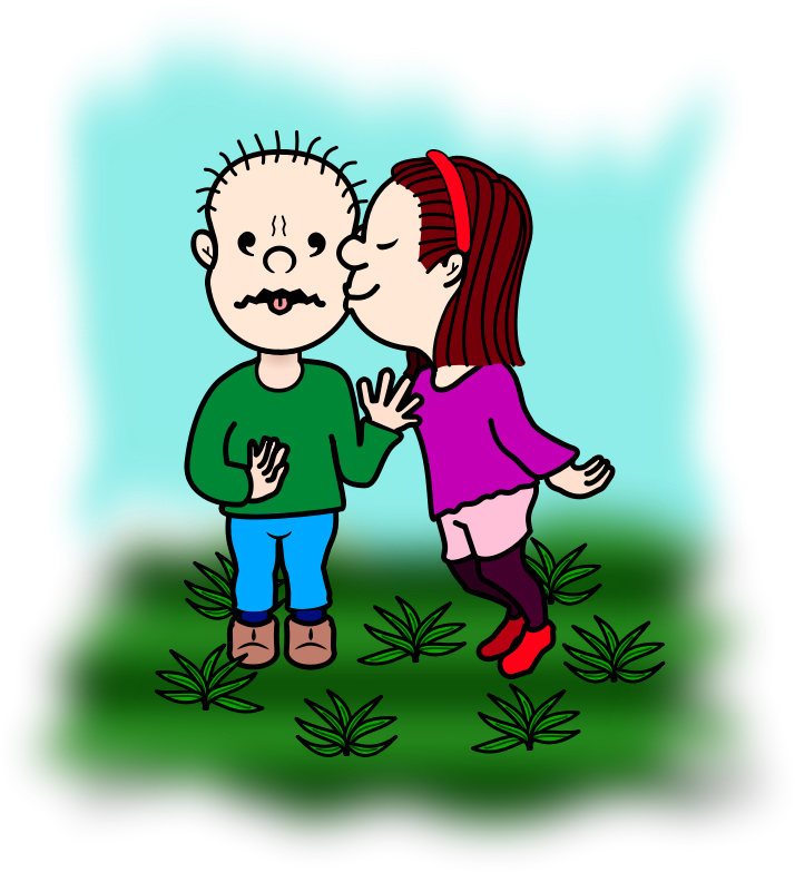 Clip Arts Related To - Kiss My Forehead Clip Art (800x800), Png Download