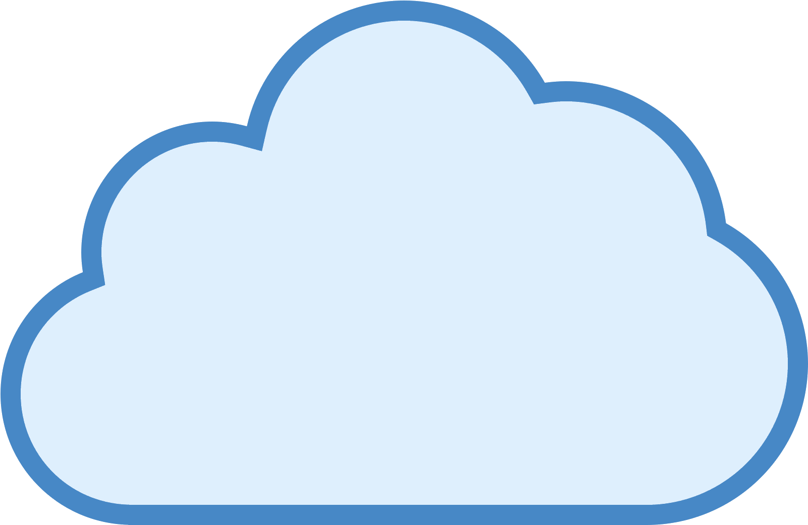 This Is A Very Simple Icon That Looks Just Like A Cloud - Northwest High School Jaguars (1600x1600), Png Download