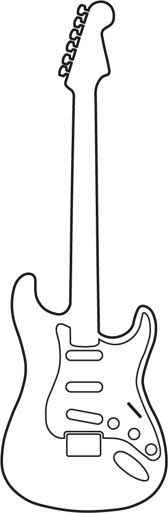 Electric Guitar - Bass Guitar (820x1050), Png Download