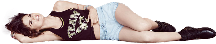 Share This Image - Girl Lying Down Png (753x500), Png Download