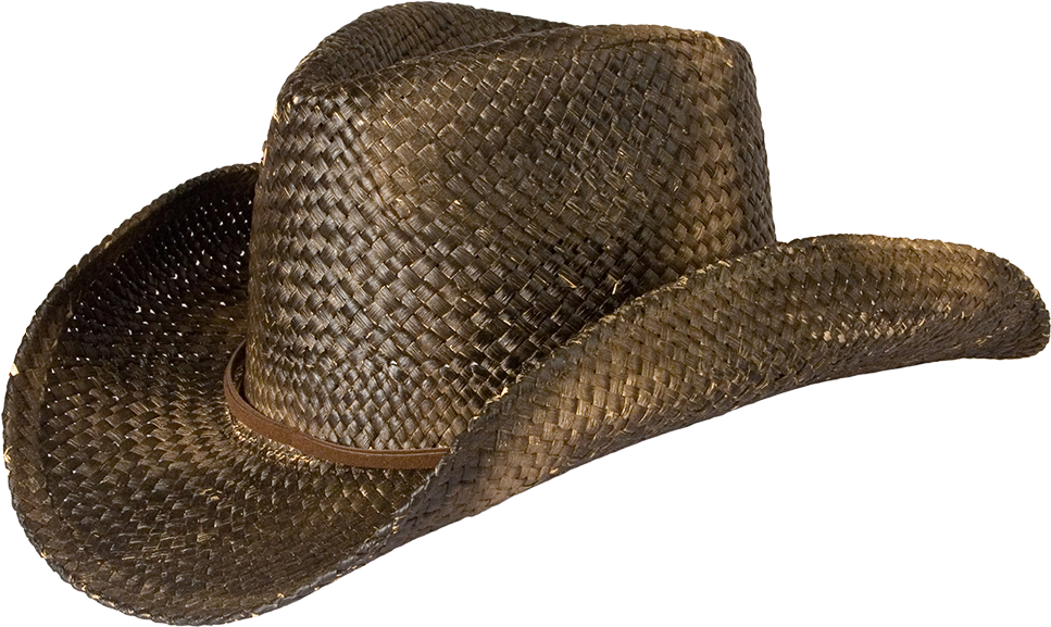 Gamble & Gunn Black Cowboy Hat - Cowboy Hat (1000x1000), Png Download