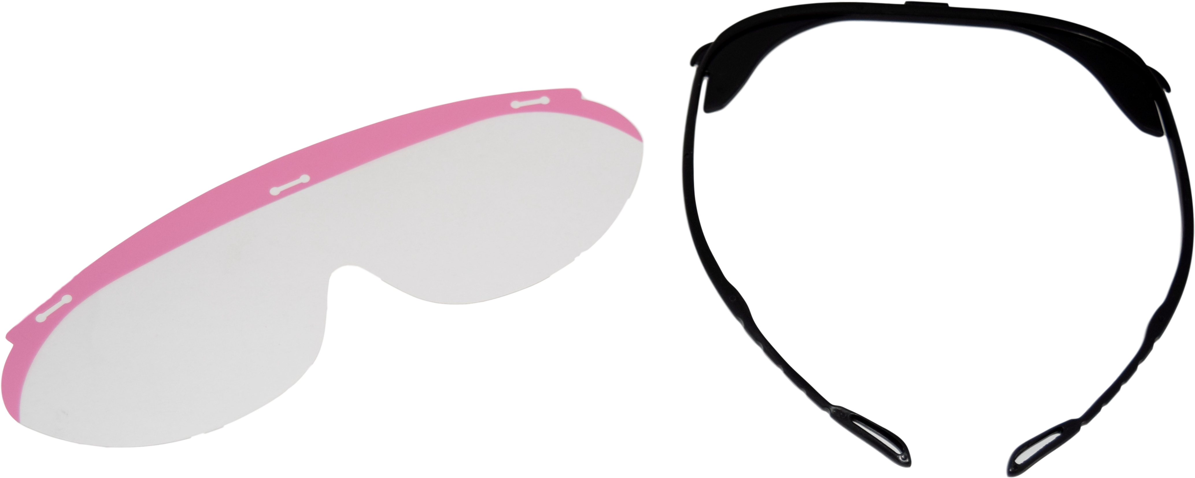 Lens Eyeshield And Frame - Medicine (4387x1912), Png Download