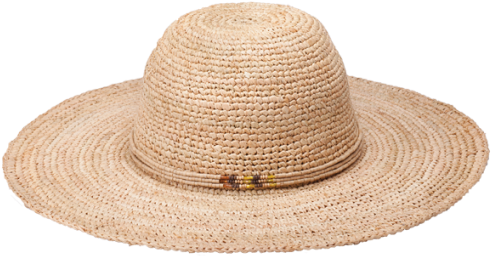 Beach Getaway 100% Raffia Hat Natural - Women's Peter Grimm Beach Getaway, Size: One Size (21), (510x510), Png Download