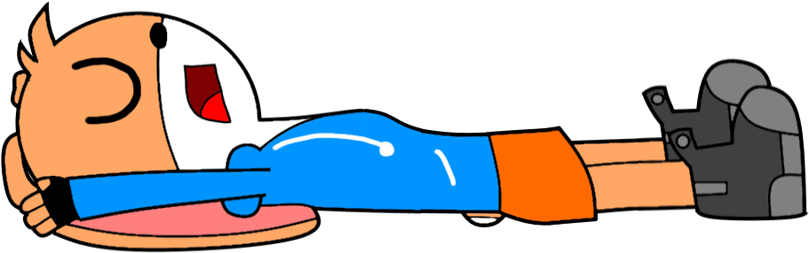 Jade The Rabbit Lying Down - Rabbit (1280x720), Png Download