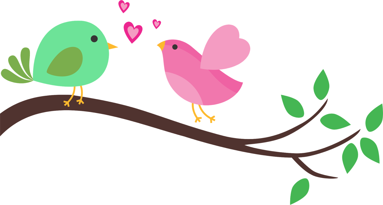Pajarito En Rama Png - Rama Con Pajarito Png (1600x857), Png Download
