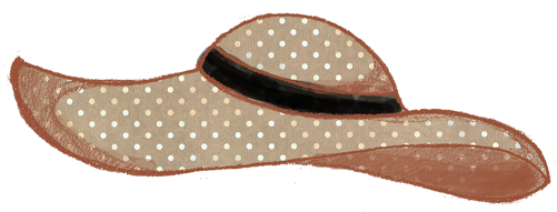 Sun Hat - Lady Hat No Background (500x500), Png Download