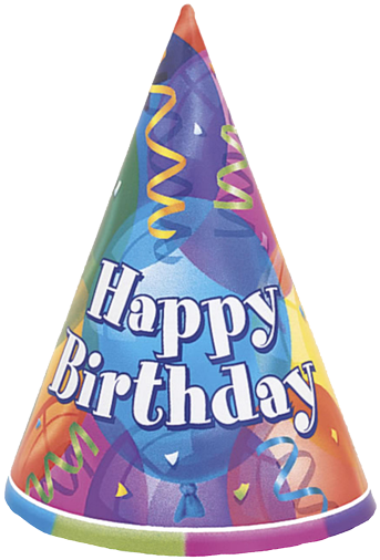 Justin On Twitter - Happy Birthday Party Hat (600x600), Png Download