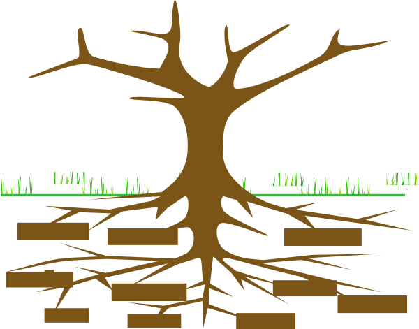 Tree Clip Art - Galileo's Family Tree (600x471), Png Download
