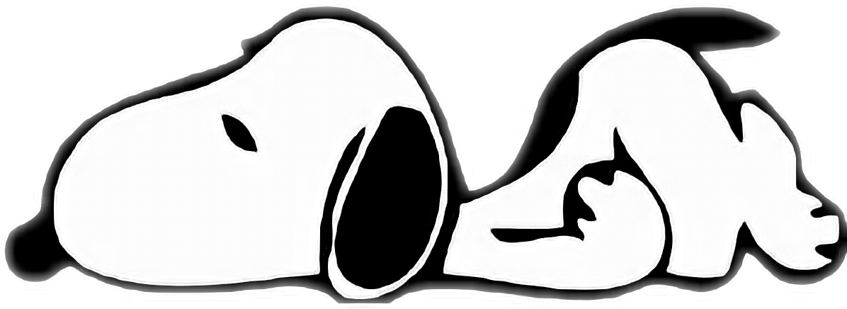 Report Abuse - Snoopy Laying Down (1196x436), Png Download