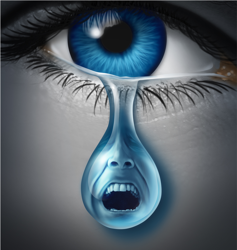 Crying Tears - Cries Of Anguish And God's Healing Truth [book] (1200x800), Png Download
