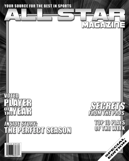 Www - Garysactionshots - Com - Football All Star Magazine - Magazine (440x550), Png Download