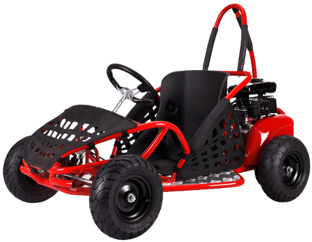 80cc Go Kart - Kids Gas Go Kart (498x354), Png Download