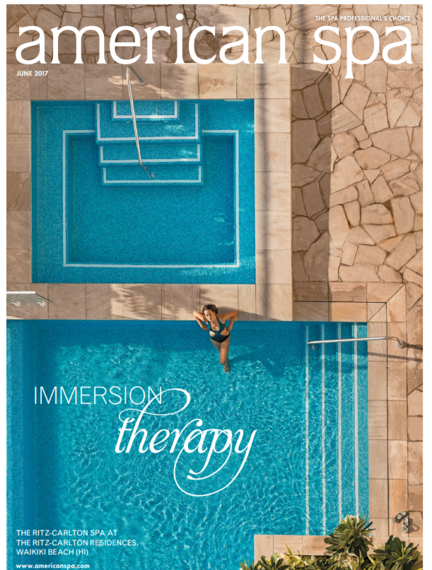 American Spa Magazine - Lydia Sarfati (805x805), Png Download