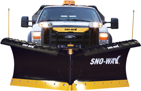 2018 Sno-way 29vhd 8'6" Snow Plow W/ Down Pressure - Snoway V Plow (574x300), Png Download