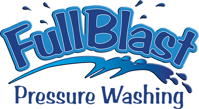 Full Blast Pressure Washing - Full Blast (640x352), Png Download