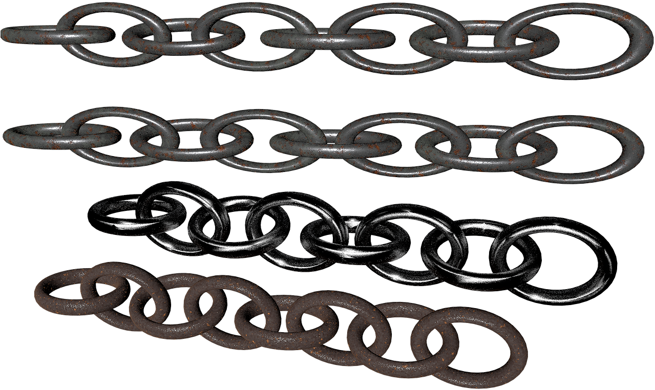 Chains Png Isolated Rusty Steel Transparent Image (1280x800), Png Download