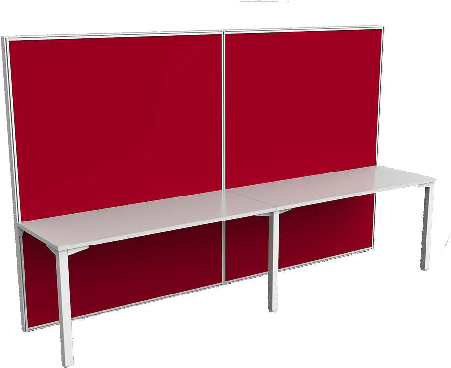 2 Person Single Side 1800h Screen Hung Avenger Desk - Studio Couch (1134x1134), Png Download