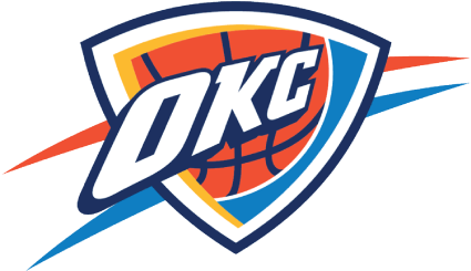 Oklahoma City Thunder Nominee Design - Okc Thunder (868x484), Png Download