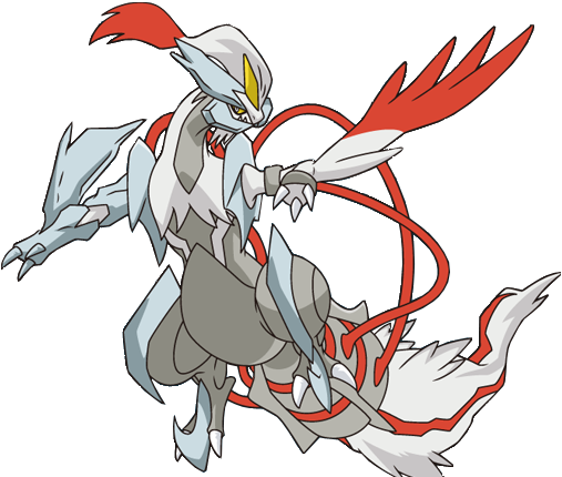 646kyurem White Bw Anime - Super Pokemon Pop-up: White Kyurem (522x431), Png Download
