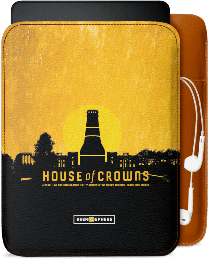 Dailyobjects Beer Hoc Real Leather Sleeve Case Cover - Iphone 6s (900x900), Png Download